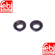 Load image into Gallery viewer, 2 X 8mm Thin Febi Black Rubber Alternator Mounting Bushings 1967-91 BMW