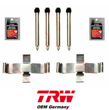 Load image into Gallery viewer, 2 Rear Brake Caliper Slide Pin & Anti Rattle Spring Kits & Lube 1990-98 Mercedes