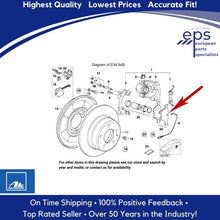 Load image into Gallery viewer, Rear Brake Pad Set Select 1990-94 BMW 740iL and 1994-95 540i Ate OEM Compound