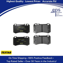 Load image into Gallery viewer, Front Brake Pad Set Select 03-06 Mercedes CL CLS E S SL Textar 003 420 62 20