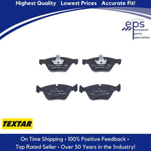 Load image into Gallery viewer, Front Brake Pad Set Select 2006-11 BMW 3-Series & Z4 Textar 34 11 6 771 868