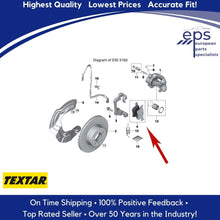 Load image into Gallery viewer, Front Brake Pad Set Select 2006-11 BMW 3-Series & Z4 Textar 34 11 6 771 868