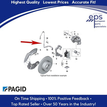 Load image into Gallery viewer, Left Front Brake Pad Sensor Select 2006-10 BMW 3 Series Pagid 34 35 6 789 441