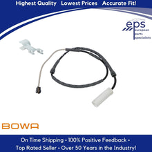 Load image into Gallery viewer, LH Front Brake Pad Sensor & Clip Select 10-15 BMW 3 X1 OEM BOWA 34 35 6 792 561