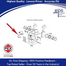 Load image into Gallery viewer, 1 Front & 1 Rear Brake Pad Sensor Select 1975-87 BMW 3 5 6 7 PEX 35 35 1 179 821