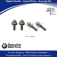 Load image into Gallery viewer, 4 - Front or Rear Caliper Mounting Bolts Select 2007-21 BMW i3 i3s i8 X5 X6 OEM
