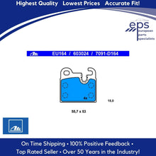 Load image into Gallery viewer, Rear Brake Pad Set Select 1971-82 BMW 3.0CS,528i 530i 630CSi 633CSi Bavaria Ate