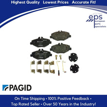 Load image into Gallery viewer, L & R Front Brake Pad Set Shims Select 2003-09 Mercedes E320 Pagid 004 420 87 20