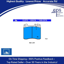 Load image into Gallery viewer, L& R Front Brake Pad Set Select 1992 Mercedes 300SD 300SE Ate 002 420 03 20