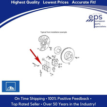 Load image into Gallery viewer, L& R Front Brake Pad Set Select 1992 Mercedes 300SD 300SE Ate 002 420 03 20