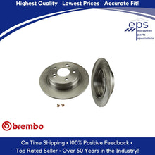 Load image into Gallery viewer, L & R Rear Brake Disc Rotors Select 1990-95 Mercedes SL Brembo 129 423 00 12