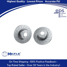 Load image into Gallery viewer, L & R Front Brake Rotor Disc 2000-02 Mercedes CL500 S430 S500 220 421 25 12
