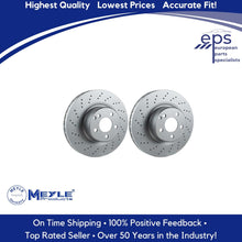 Load image into Gallery viewer, L & R Front Brake Rotor Disc 2000-02 Mercedes CL500 S430 S500 220 421 25 12