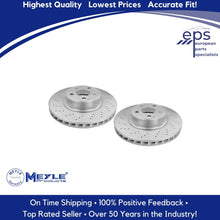Load image into Gallery viewer, L & R Front Brake Rotor Disc 2000-02 Mercedes CL500 S430 S500 220 421 25 12