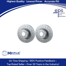 Load image into Gallery viewer, L & R Front Brake Rotor Disc 2000-02 Mercedes CL500 S430 S500 220 421 25 12