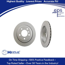 Load image into Gallery viewer, L & R Rear Brake Disc Rotors 2001-05 BMW 325xi Meyle 34 21 6 864 044