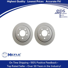 Load image into Gallery viewer, L & R Rear Brake Disc Rotors 2001-05 BMW 325xi Meyle 34 21 6 864 044