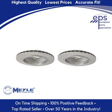 Load image into Gallery viewer, L & R Rear Brake Disc Rotors 2001-05 BMW 325xi Meyle 34 21 6 864 044