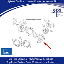 Load image into Gallery viewer, Rear Brake Disc Rotor Select 1984-98 Mercedes D E C Ate 202 423 00 12