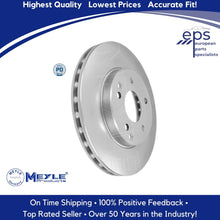 Load image into Gallery viewer, Mercedes Front Brake Disc Rotor Vented L or R 96-07 C E SLK Meyle 203 421 03 12