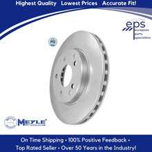 Load image into Gallery viewer, Mercedes Front Brake Disc Rotor Vented L or R 96-07 C E SLK Meyle 203 421 03 12