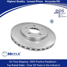Load image into Gallery viewer, Mercedes Front Brake Disc Rotor Vented L or R 96-07 C E SLK Meyle 203 421 03 12