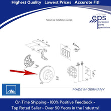 Load image into Gallery viewer, Mercedes Front Brake Disc Rotors Vented L & R 03-09 E Ate Germany 211 421 08 12