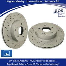 Load image into Gallery viewer, Mercedes Front Brake Disc Rotors Vented L & R 08-15 C250 C300 Ate 204 421 36 12