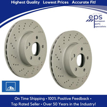 Load image into Gallery viewer, Mercedes Front Brake Disc Rotors Vented L & R 08-15 C250 C300 Ate 204 421 36 12