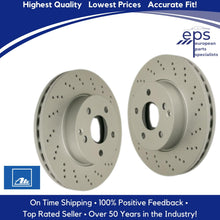 Load image into Gallery viewer, Mercedes Front Brake Disc Rotors Vented L & R 08-15 C250 C300 Ate 204 421 36 12
