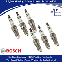 Load image into Gallery viewer, Set of 6 Spark Plugs Select 2001-08 BMW M3 Z3 Z4 12 12 0 022 902 Bosch YR6LDE