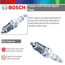 Load image into Gallery viewer, Set of 6 Spark Plugs Select 2001-08 BMW M3 Z3 Z4 12 12 0 022 902 Bosch YR6LDE