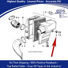 Load image into Gallery viewer, Air Filter Flow Meter Rubber Mount with 6mm Studs 1975-02 BMW 3 5 6 7 M Z Models