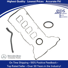 Load image into Gallery viewer, Complete Valve Cover Gasket Seal Kit with Breather Hose 2003-05 Mercedes C 230