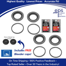 Load image into Gallery viewer, 2 X Ate Rear Brake Caliper Repair Kit Bleeder Cap Lube 1968-91 Mercedes OEM Ate