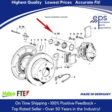 Load image into Gallery viewer, Rear Brake Caliper Seal Rebuild Kit 1969-82 BMW E3 E9 E12 E24 42mm OEM Valeo FTE