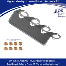 Load image into Gallery viewer, Exhaust Manifold Gasket with Heat Shield & OEM Lock Nut Kit 1984-85 BMW 318i