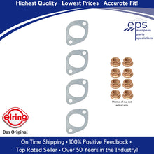 Load image into Gallery viewer, Exhaust Manifold to Cylinder Head Gasket & Locking Nut Set 1967-83 BMW 2002 320i