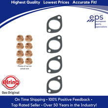 Load image into Gallery viewer, Exhaust Manifold to Cylinder Head Gasket & Locking Nut Set 1967-83 BMW 2002 320i