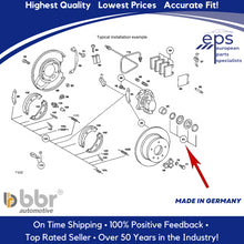 Load image into Gallery viewer, Rear Brake Caliper Seal Boot O-Ring Repair Kit Bleeder Cap Lube 1968-91 Mercedes
