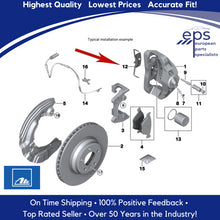 Load image into Gallery viewer, Front Brake Pad Retaining Spring Clip Select 2002-15 BMW OEM Ate 34 11 6 757 253