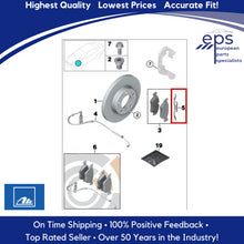 Load image into Gallery viewer, Front Brake Pad Retaining Spring Clip Select 2002-15 BMW OEM Ate 34 11 6 757 253