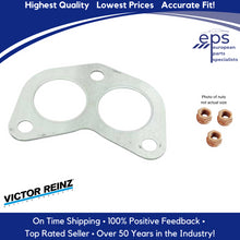 Load image into Gallery viewer, Exhaust Header Down Pipe to Exhaust Manifold Gasket and Lock Nut Kit 1967-80 BMW