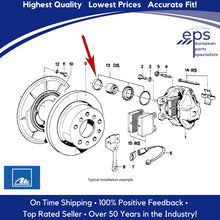 Load image into Gallery viewer, Left & Right Rear Brake Caliper Kits 1978-81 BMW 733i OEM Ate 34 21 1 119 182