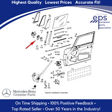 Load image into Gallery viewer, L or R Door Ventilator Window Regulator Knob 1959-67 Mercedes 190 200 220 230