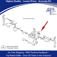 Load image into Gallery viewer, Self Levelling Suspension ADS Pressure Sensor 1992-95 Mercedes 140 010 542 20 17