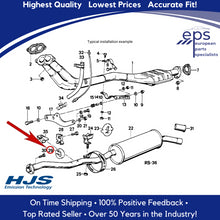 Load image into Gallery viewer, Reinforced Rubber Muffler Support Hangers 1967-02 BMW German OEM 18 21 1 105 635