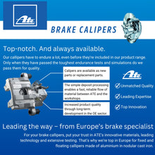 Load image into Gallery viewer, Rear Brake Caliper Pad Slide Pin Spring Kit with Lube 1998-11 Mercedes OEM Ate