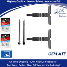 Load image into Gallery viewer, Rear Brake Pad Caliper Slide Pin & Spring Hardware Kit & Lube 2001-11 Mercedes
