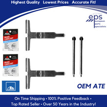 Load image into Gallery viewer, Rear Brake Pad Caliper Slide Pin & Spring Hardware Kit & Lube 2001-11 Mercedes
